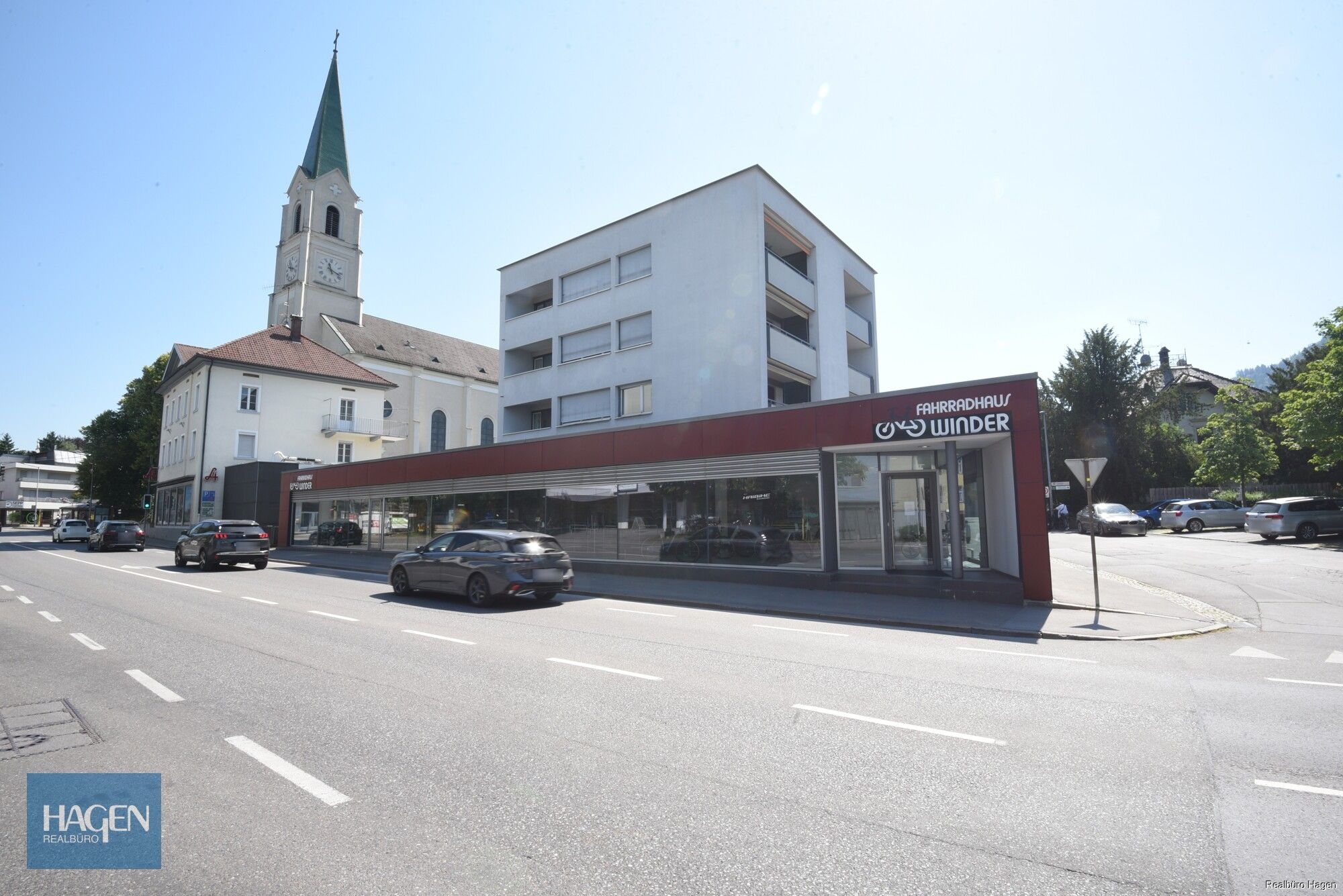 Ansicht Fahrradhaus