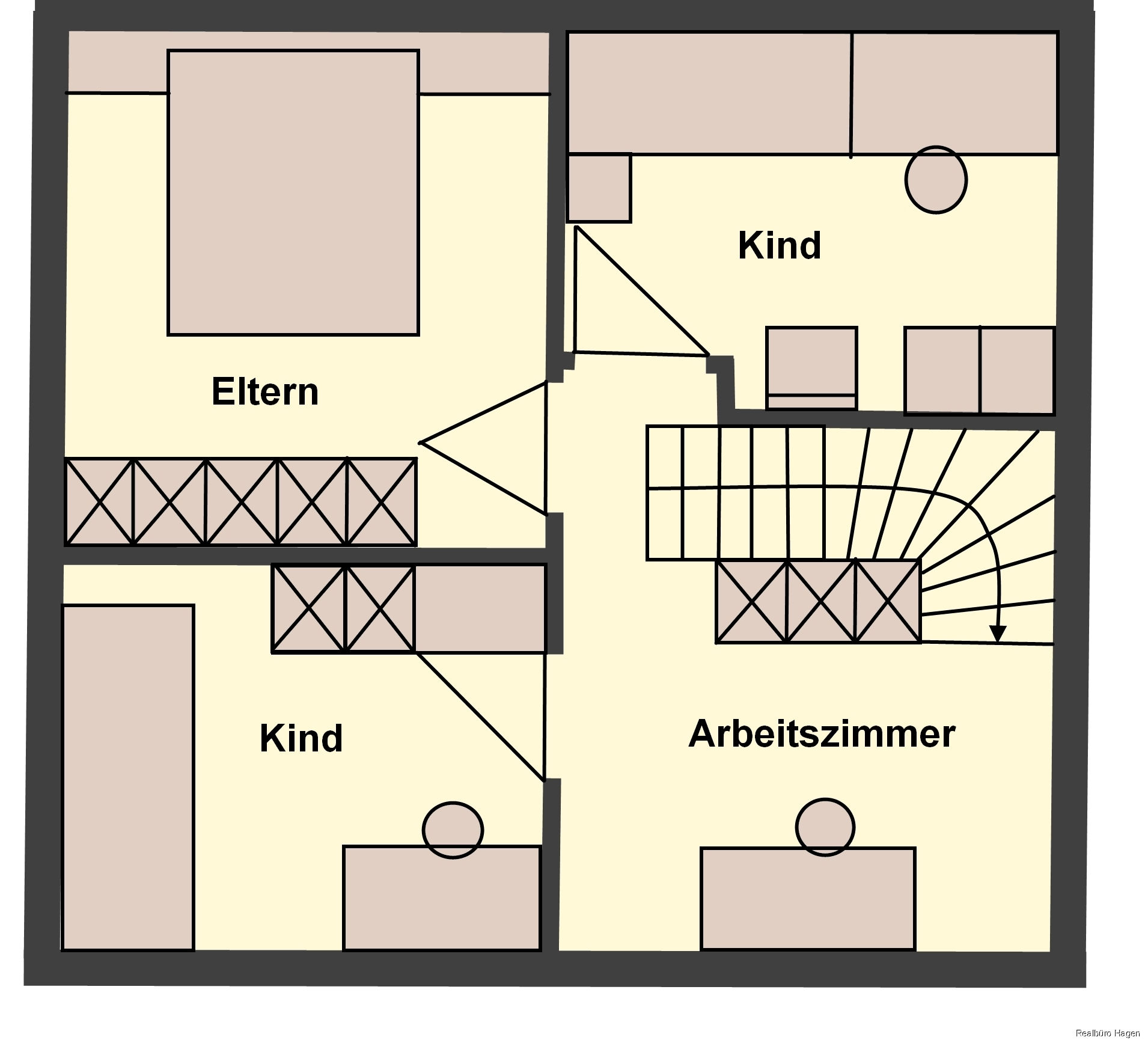 Grundriss Dachgeschoss