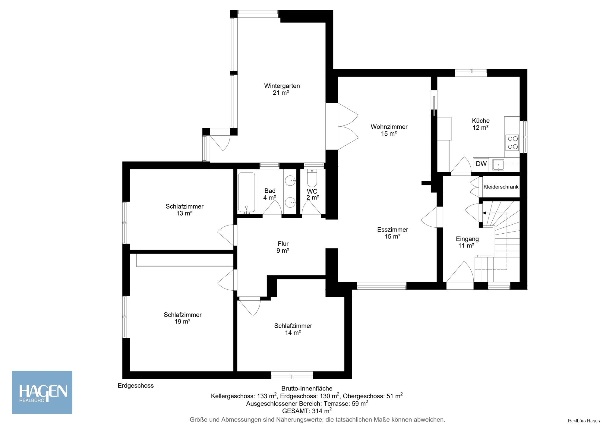 Grundriss Erdgeschoss