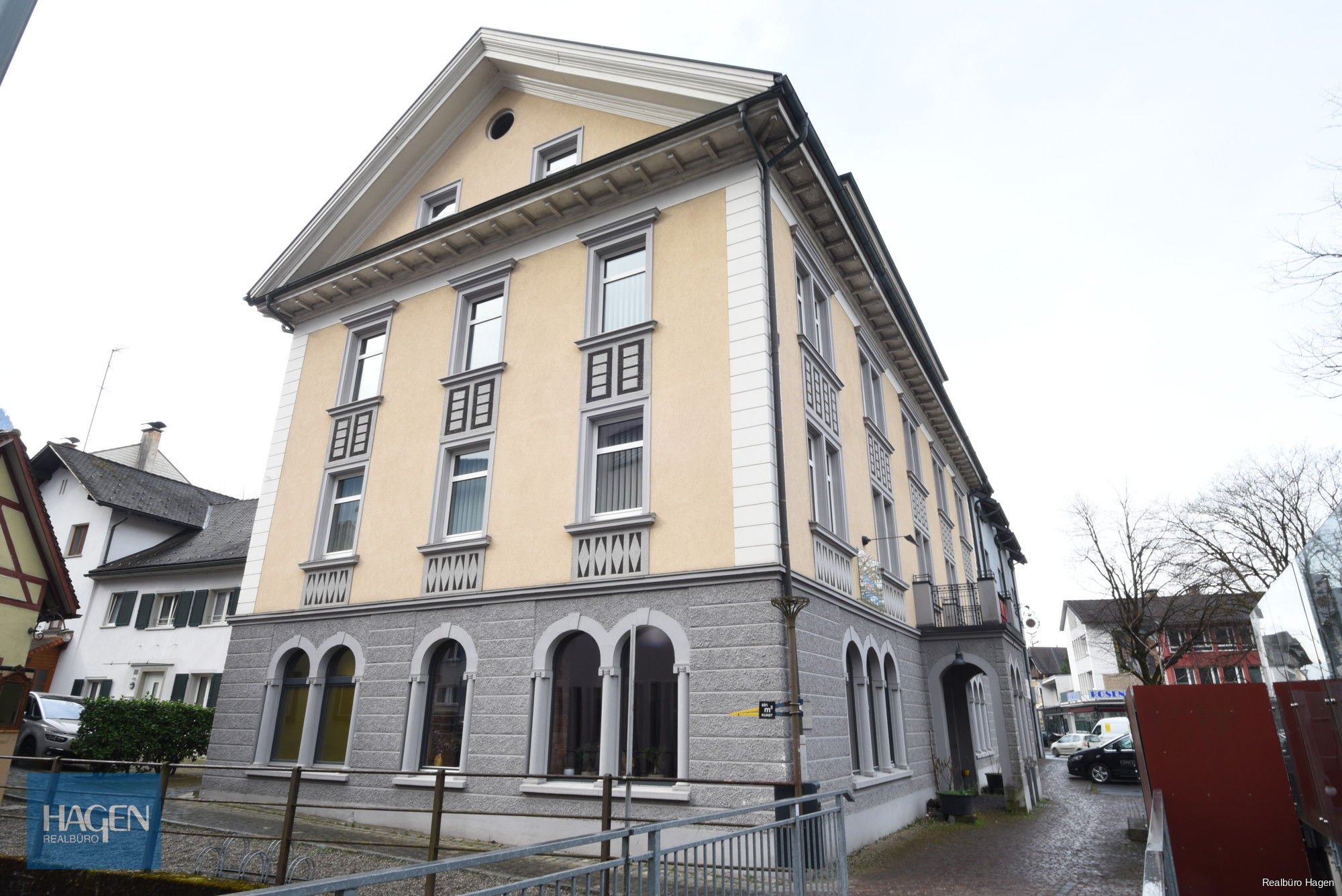 Ansicht Bürogebäude