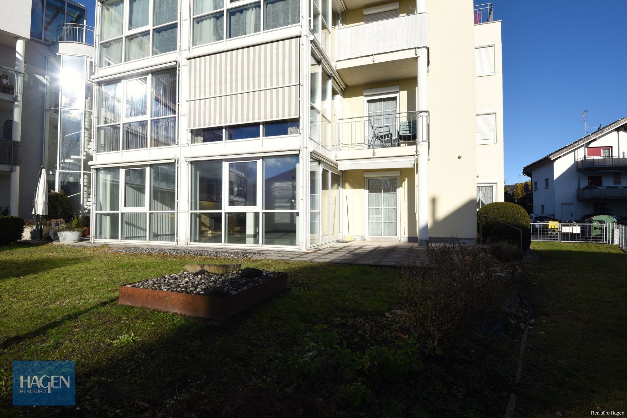 Au&szlig;enansicht Garten
