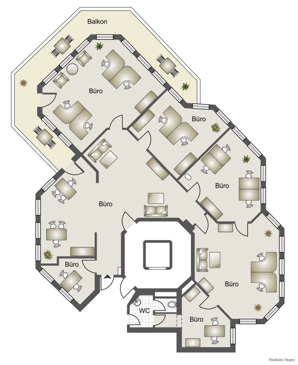 Grundrissplan