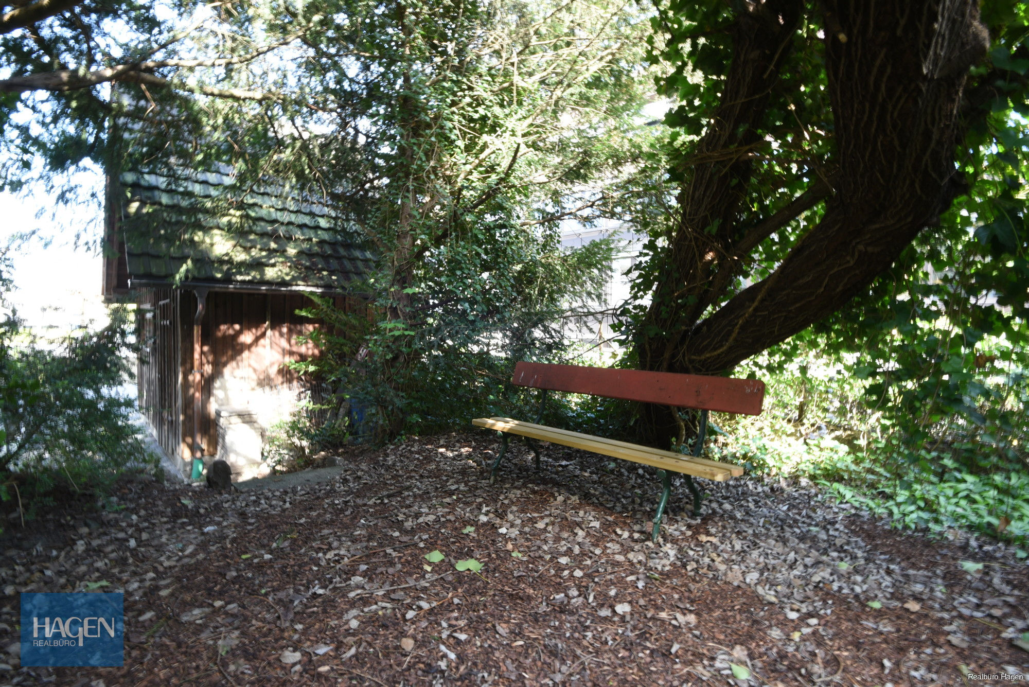 Versteckter Sitzplatz