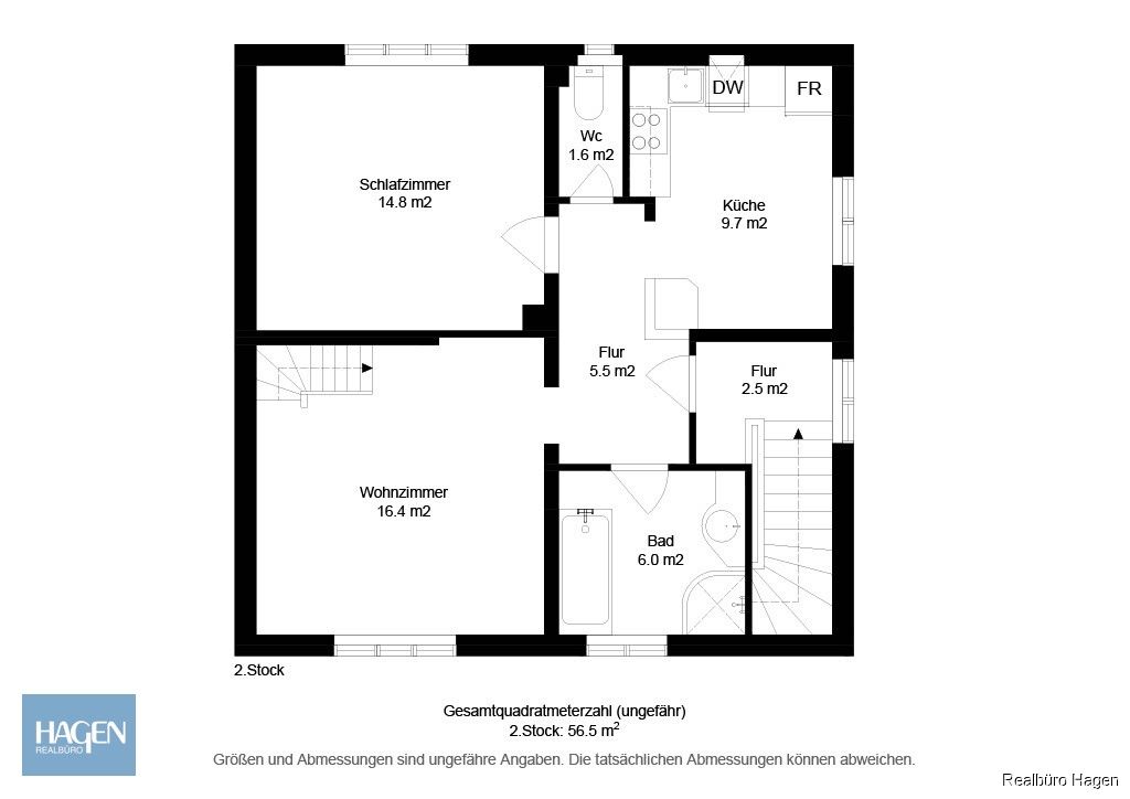 Grundriss 2.OG