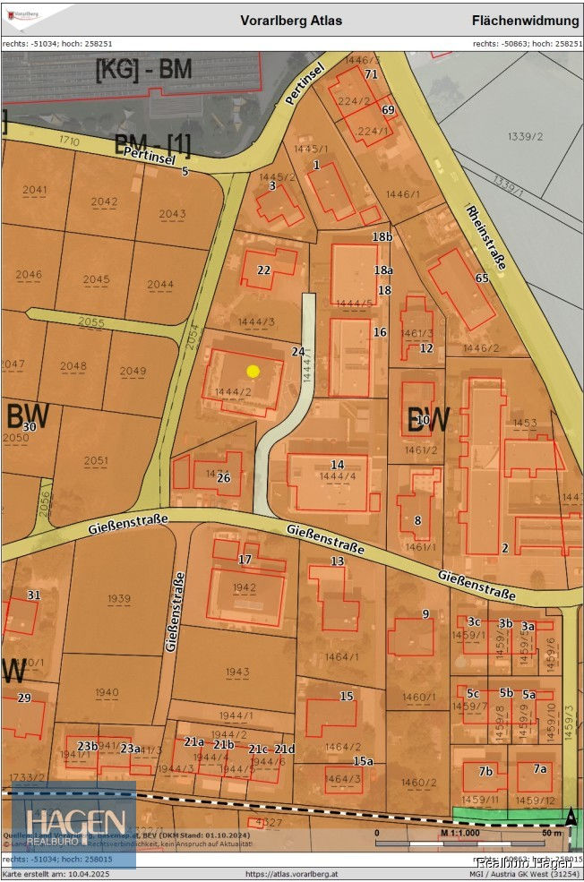 Flächenwidmung