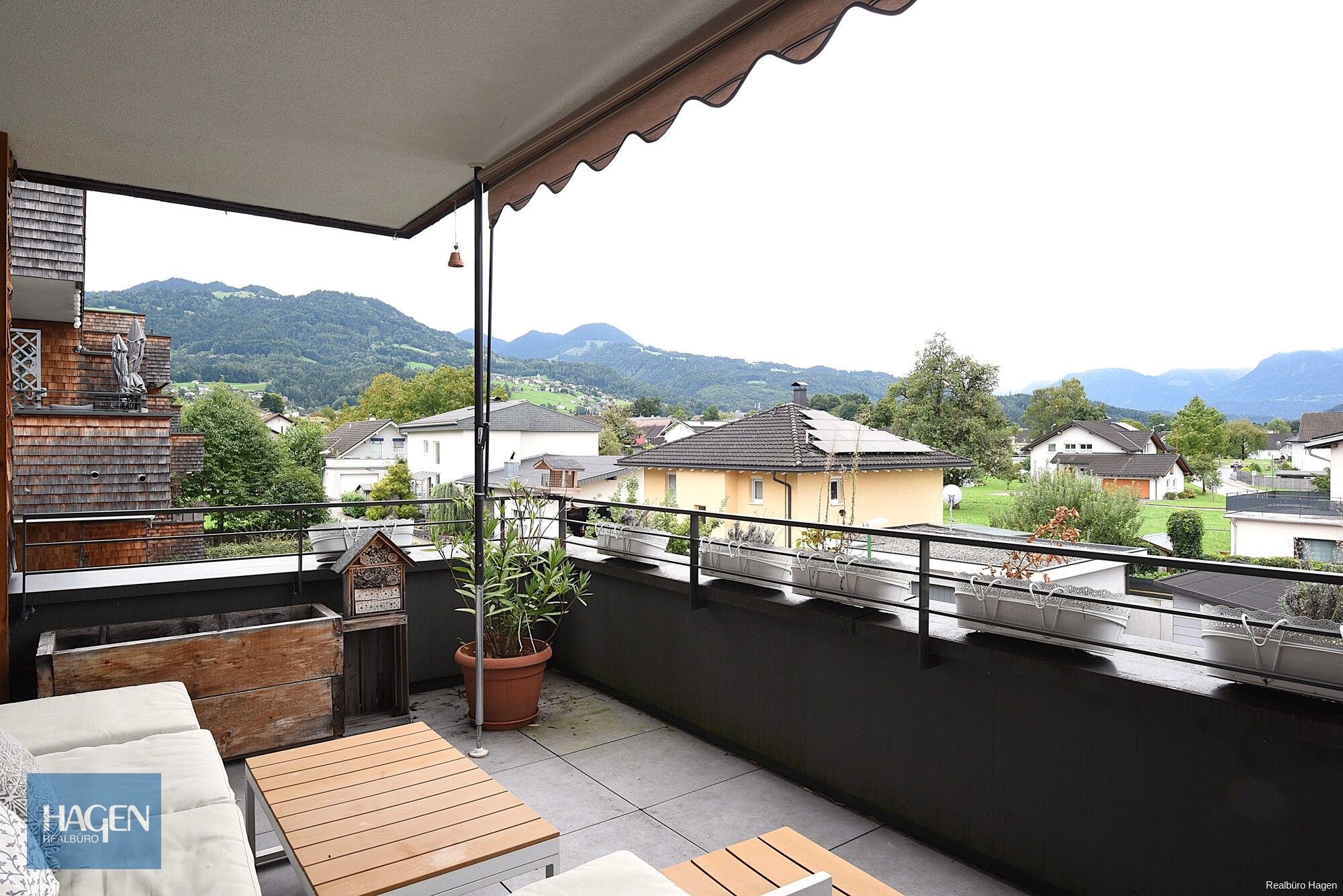 Balkon Wohnk&uuml;che