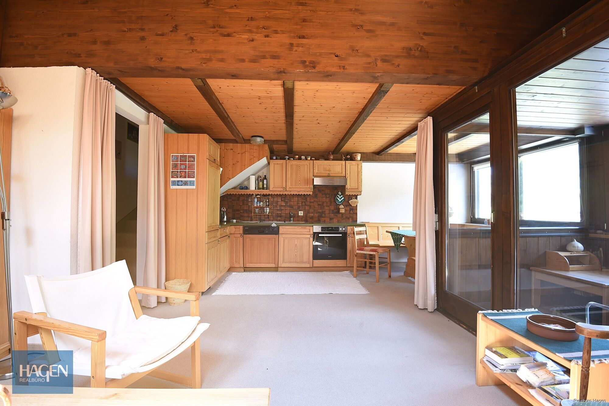 Wohnzimmer & K&uuml;che 