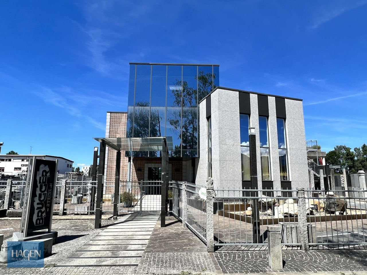 Ansicht Bürogebäude