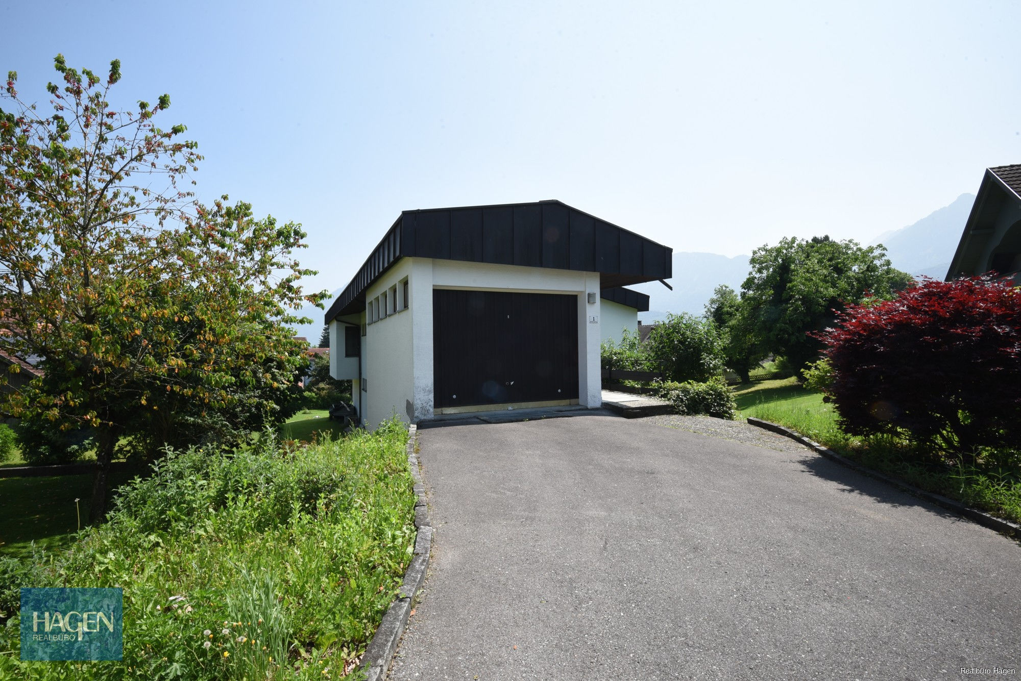 Zufahrt Haus