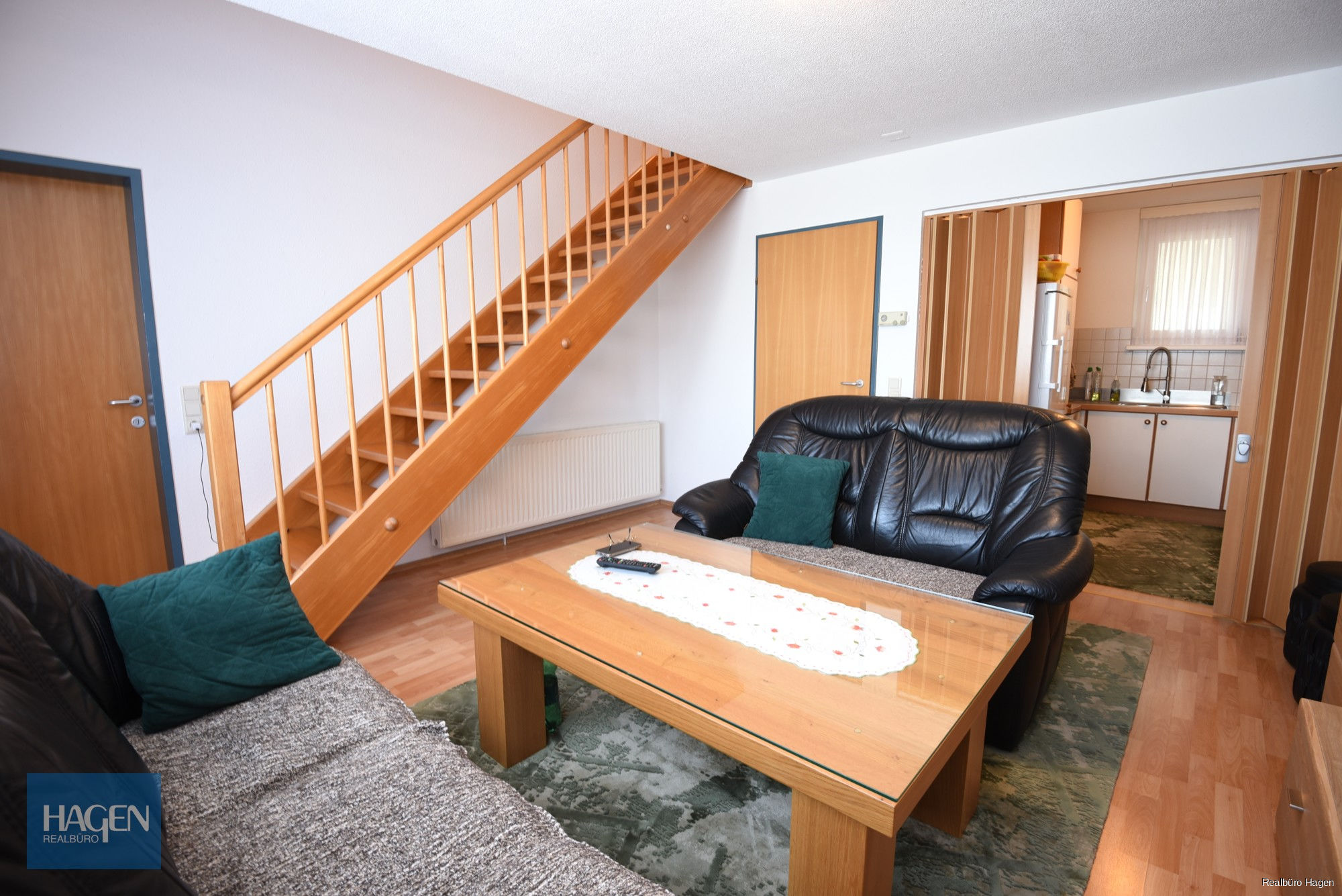 Wohnbereich und K&uuml;che