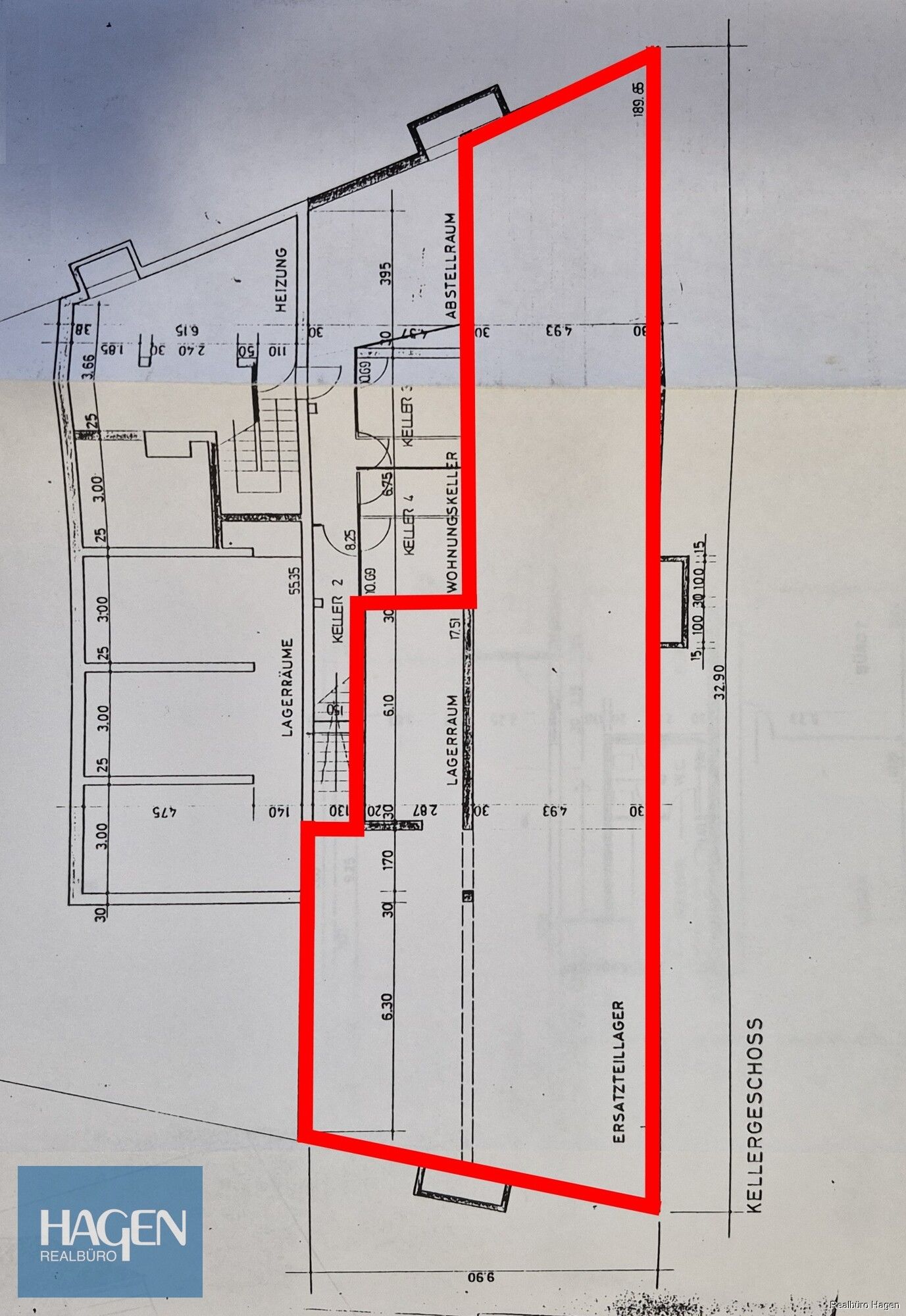 Grundriss Kellergeschoss