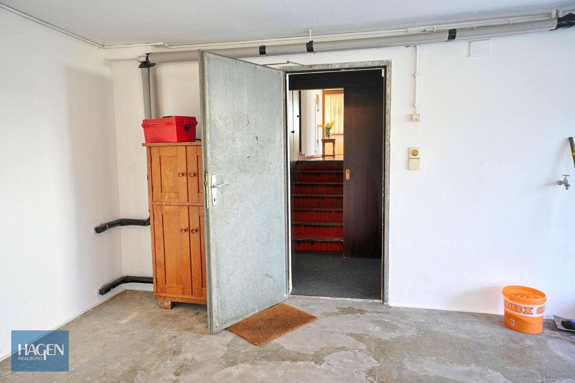 Garage Stiegenaufgang