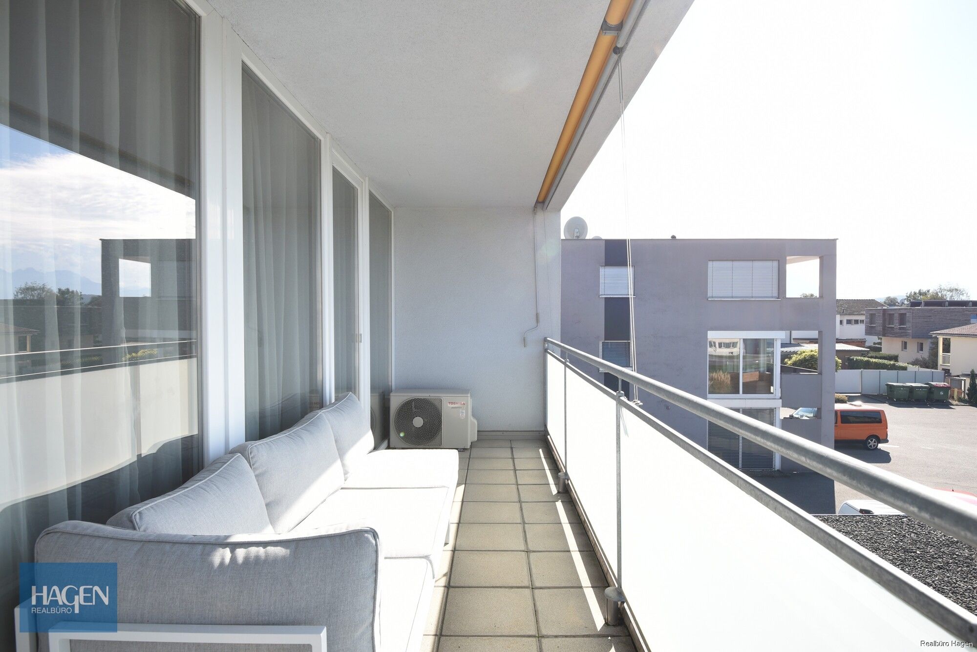 Wohnung Top 1 Balkon
