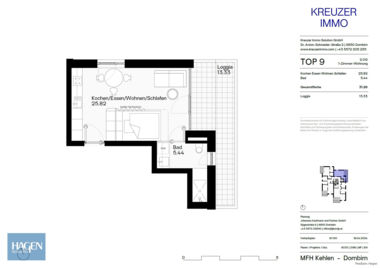 Grundriss OG 2 Top 09