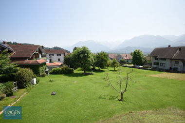 Aussicht und Garten