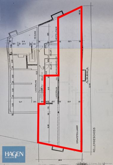 Grundriss Kellergeschoss