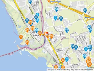 Geolyzer Kartenausschnitt